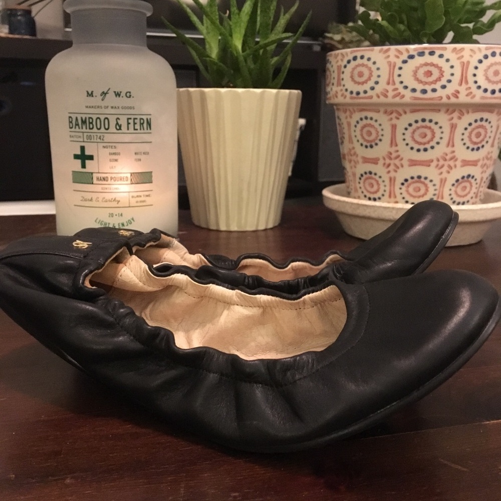 Josie Samra black ballet flats